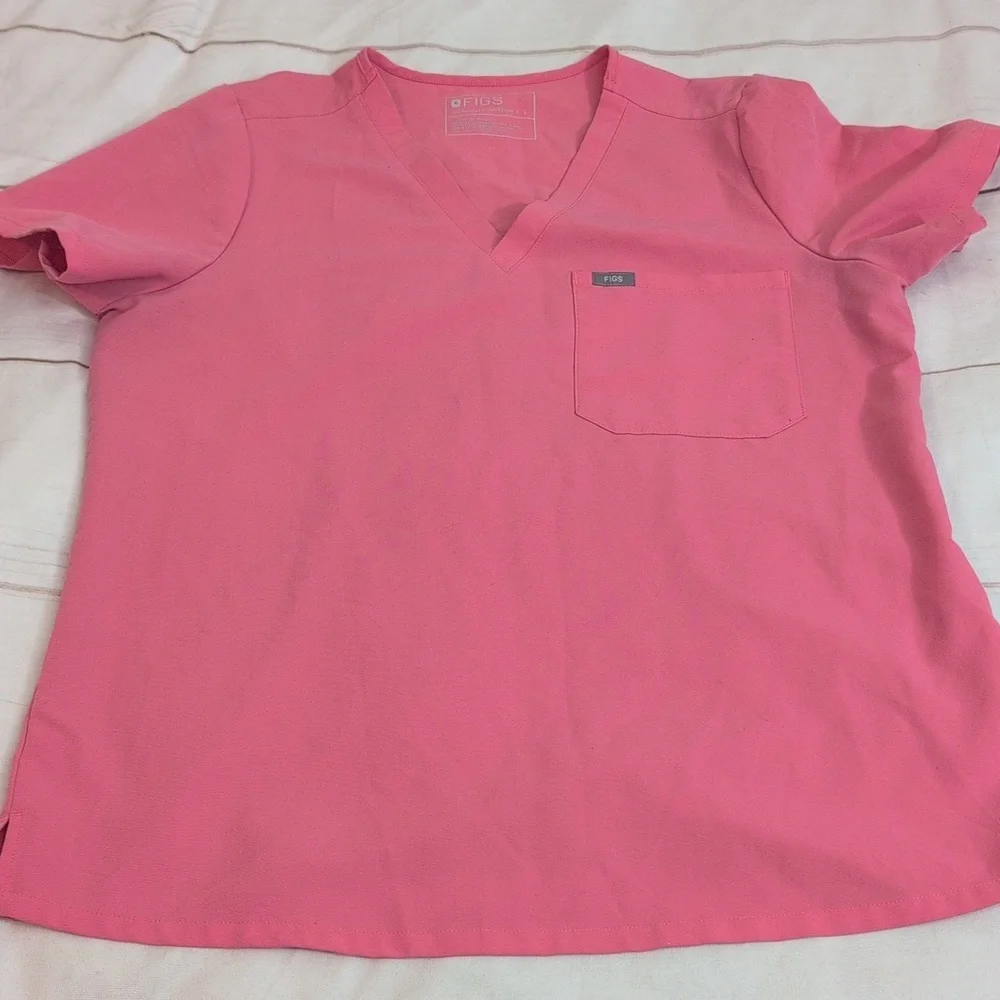 Pink Scrub Set - Picture 3 of 5